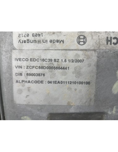 [105967] CENTRALITA MOTOR UCE - IVECO DAILY COMBI