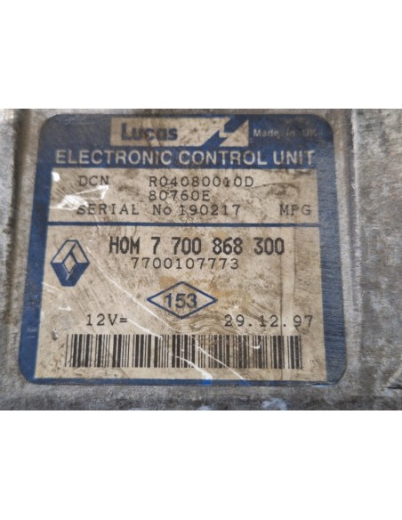 [104504] CENTRALITA MOTOR UCE - RENAULT KANGOO