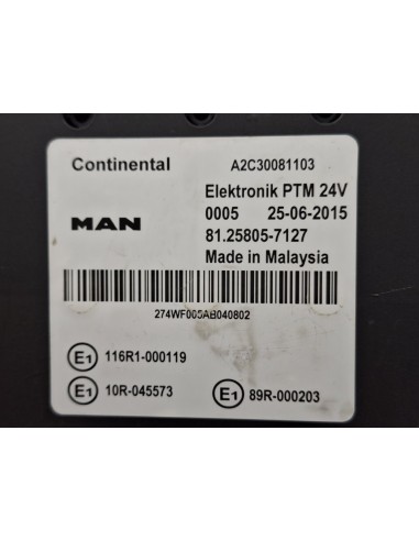 [100414] CENTRALITA PTM - MAN TGX 18.XXX...