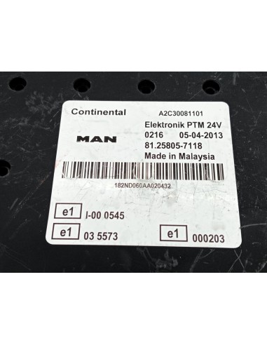 [95885] CENTRALITA PTM - MAN TGX 18.XXX...