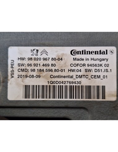 [104607] CENTRALITA START / STOP - CITROEN...