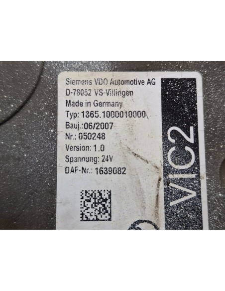 [102769] CENTRALITA VIC - DAF SERIE XF105.XXX (01/2006 - 12/2013)