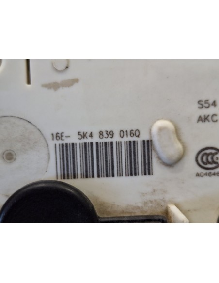 [93514] CERRADURA PUERTA TRASERA IZQUIERDA  - VOLKSWAGEN GOLF VII LIM. (01/2012 - 12/2017)