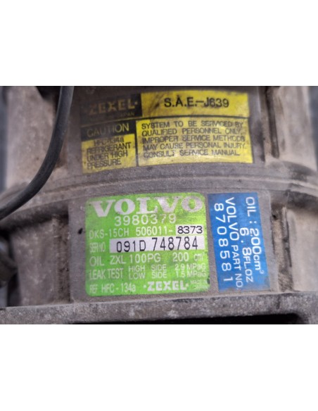 [100776] COMPRESOR AIRE ACONDICIONADO - VOLVO FM 7 290/310 213/228 KW E2/3