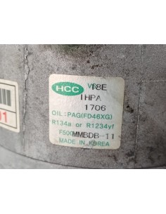 [95617] COMPRESOR AIRE ACONDICIONADO - HYUNDAI SANTA FE...
