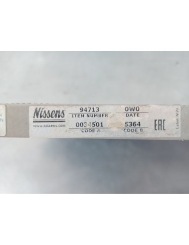 [98392] CONDENSADOR / RADIADOR  AIRE...