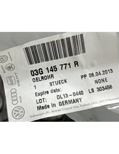 [97433] CONDUCTO ACEITE - AUDI A3 SPORTBACK (8P)
