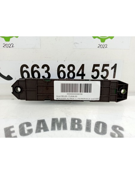 [95749] CONECTOR SISTEMA ELECTRICO - MERCEDES ACTROS 5 L-FAHRERHAUS 2-ACHSER BM 963