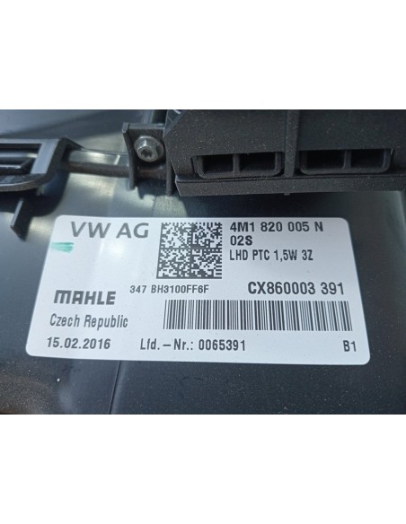 [93463] CONJUNTO CALEFACCION - AUDI Q7 (4M) (01/2015 - 12/2019)