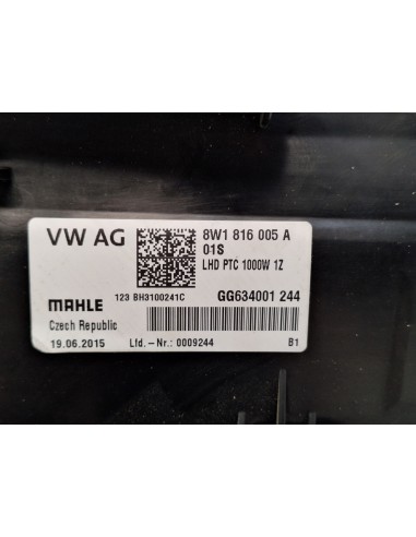 [106314] CONJUNTO CALEFACCION - AUDI A4 BER. (B8)