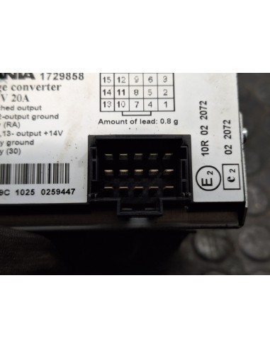 [105757] CONVERTIDOR DE VOLTAJE - SCANIA SERIE...