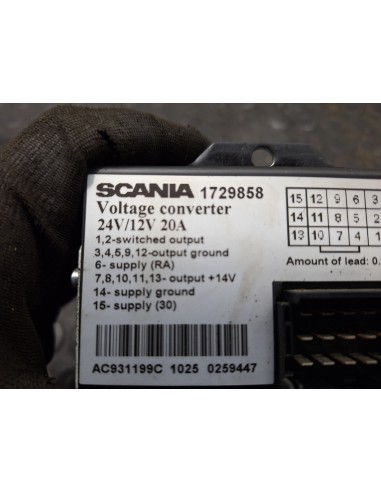 [105757] CONVERTIDOR DE VOLTAJE - SCANIA SERIE...