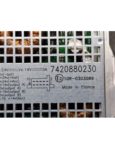 [100062] CONVERTIDOR DE VOLTAJE - RENAULT PREMIUM ROUTE -2006 (01/2005 - 01/2013)