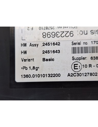 [103099] COORDINADOR ASSY HARDWARE - SCANIA...