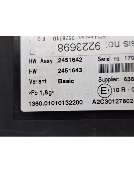 [103099] COORDINADOR ASSY HARDWARE - SCANIA SERIE 4 (P/R 94 G) (01/1996 - 01/2004)