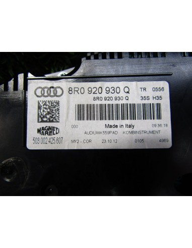 [93229] CUADRO AVERIAS - AUDI Q5 (8R)