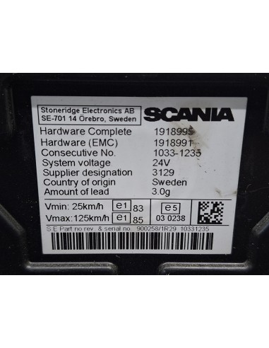 [105701] CUADRO INSTRUMENTOS - SCANIA SERIE 4...