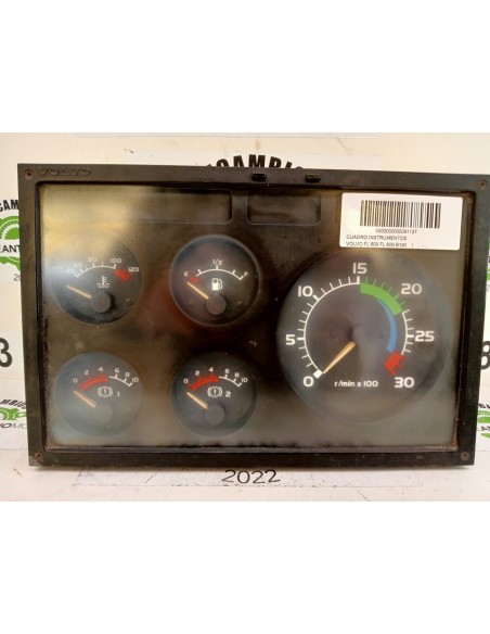 [91137] CUADRO INSTRUMENTOS - VOLVO FL 608 (01/1987 - 01/2000)