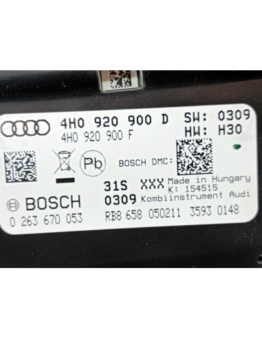 [95676] CUADRO INSTRUMENTOS - AUDI A8 (D2)...