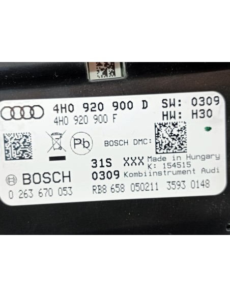 [95676] CUADRO INSTRUMENTOS - AUDI A8 (D2) (01/1994 - 01/1999)