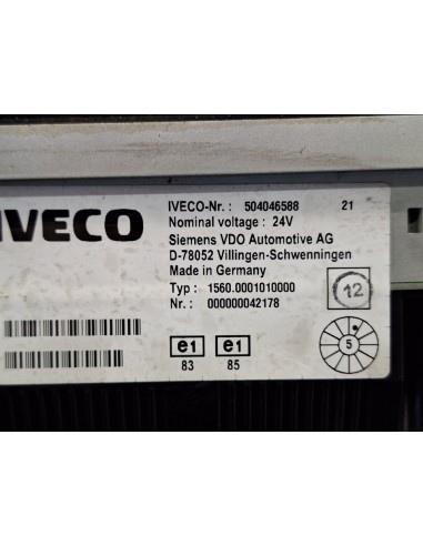 [101724] CUADRO INSTRUMENTOS - IVECO EUROCARGO...