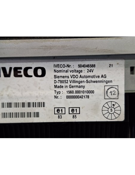 [101724] CUADRO INSTRUMENTOS - IVECO EUROCARGO (01/1991 - 12/2001)