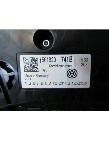[93504] CUADRO INSTRUMENTOS - VOLKSWAGEN GOLF VII LIM. (01/2012 - 12/2017)