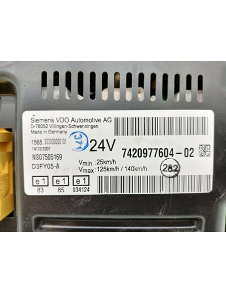 [91657] CUADRO INSTRUMENTOS - RENAULT PREMIUM ROUTE -2006 (01/2005 - 01/2013)