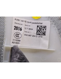 [101953] CUBIERTA GUARNECIDO PILAR DERECHO - AUDI A8 (D2)... 2