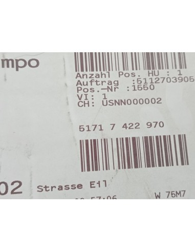 [96786] DEFLECTOR IZQUIERDO  - BMW SERIE X4 (G02)