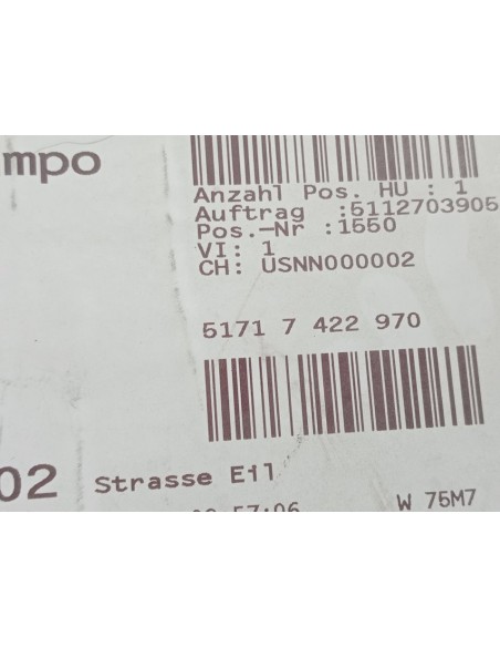 [96786] DEFLECTOR IZQUIERDO  - BMW SERIE X4 (G02)