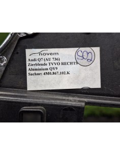 [99679] EMBELLECEDOR - AUDI Q7 (4M) (01/2015 - 12/2019) 2