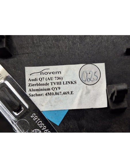 [99678] EMBELLECEDOR - AUDI Q7 (4M) (01/2015 - 12/2019)