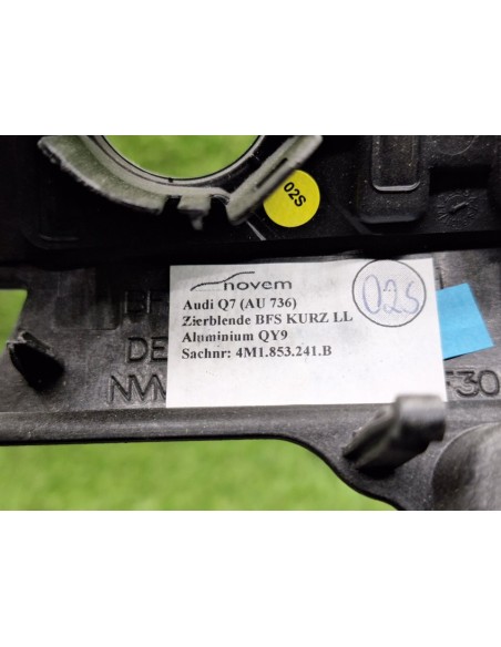 [99696] EMBELLECEDOR - AUDI Q7 (4M) (01/2015 - 12/2019)