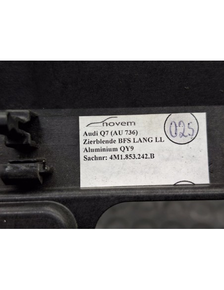 [99689] EMBELLECEDOR - AUDI Q7 (4M) (01/2015 - 12/2019)