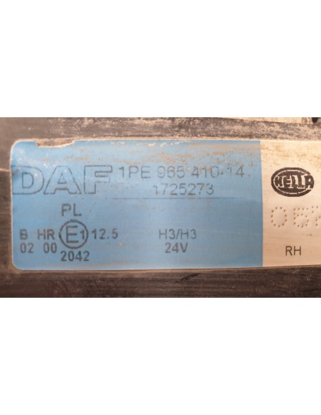 [92221] FARO ANTINIEBLA DERECHO - DAF SERIE 85 CF .430 EURO 1/2