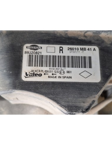 [106491] FARO DERECHO - NISSAN CABSTAR -09.06...