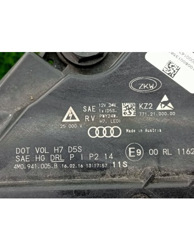 [95389] FARO IZQUIERDO - AUDI Q7 (4M) (01/2015...