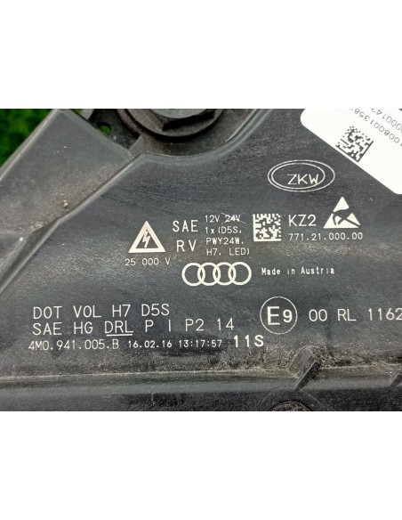 [95389] FARO IZQUIERDO - AUDI Q7 (4M) (01/2015 - 12/2019)