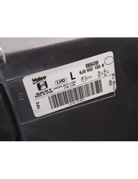 [99711] FARO IZQUIERDO - SEAT IBIZA