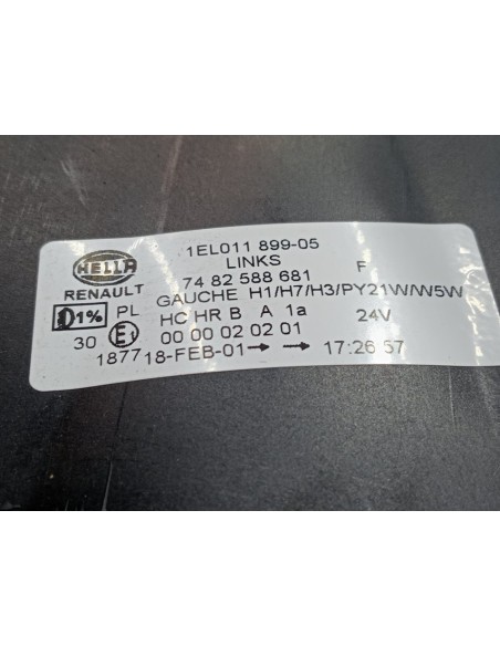 [97939] FARO IZQUIERDO - RENAULT PREMIUM ROUTE -2006 (01/2005 - 01/2013)