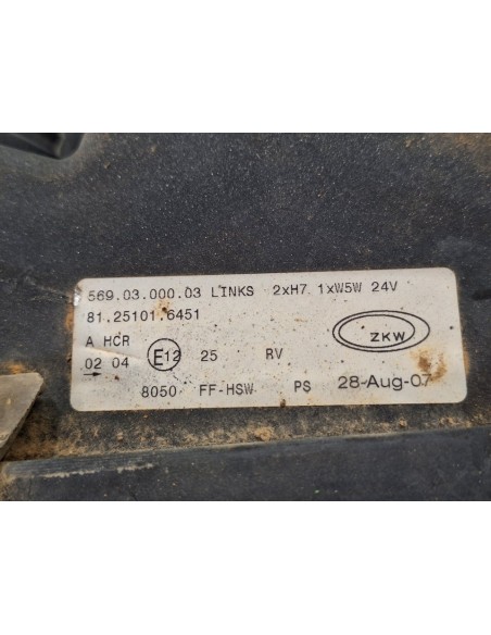 [104633] FARO IZQUIERDO - MAN TG - A 41.XXX