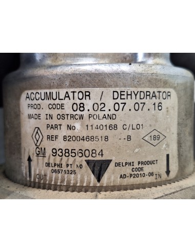 [105530] FILTRO DESHIDRATADOR - OPEL VIVARO FURGÓN