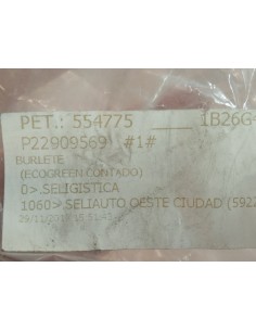 [96874] GOMAS CONTORNO PUERTA - OPEL INSIGNIA BERLINA