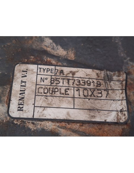 [106727] GRUPO DIFERENCIAL TRASERO - RENAULT HR XXX.18/26 PREMIUM 01 - (01/2001 - 12/2006)