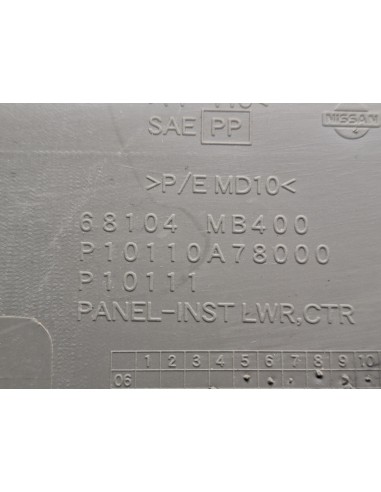 [105733] GUANTERA - RENAULT MAXITY (01/2007 -...