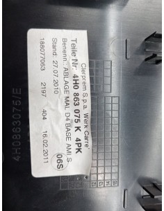 [95669] GUANTERA CONSOLA CENTRAL - AUDI A8 (D2) (01/1994... 2