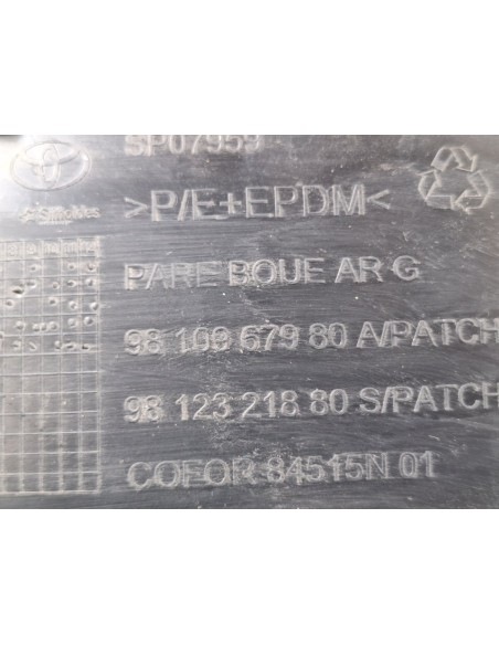 [103636] GUARDABARRO TRASERO IZQUIERDO - CITROEN JUMPY FUGÓN (01/2016 - 12/2020)