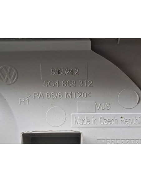 [101514] GUARNECIDO PILAR DERECHO - VOLKSWAGEN GOLF VII LIM. (01/2012 - 12/2017)