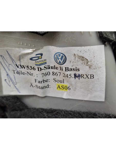 [102283] GUARNECIDO PILAR IZQUIERDO - VOLKSWAGEN TOUAREG (01/2018 - ...)